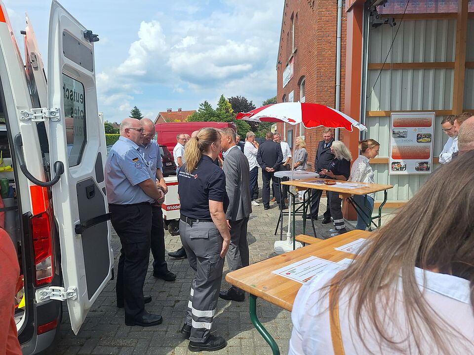 Indienststellung neuer MTW
