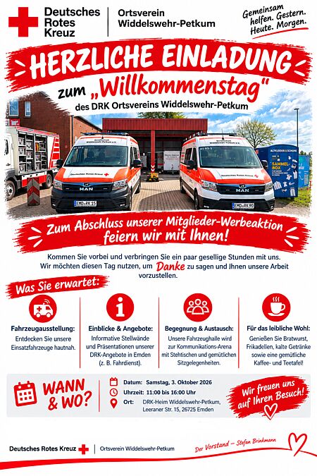 Einladungsplakat
